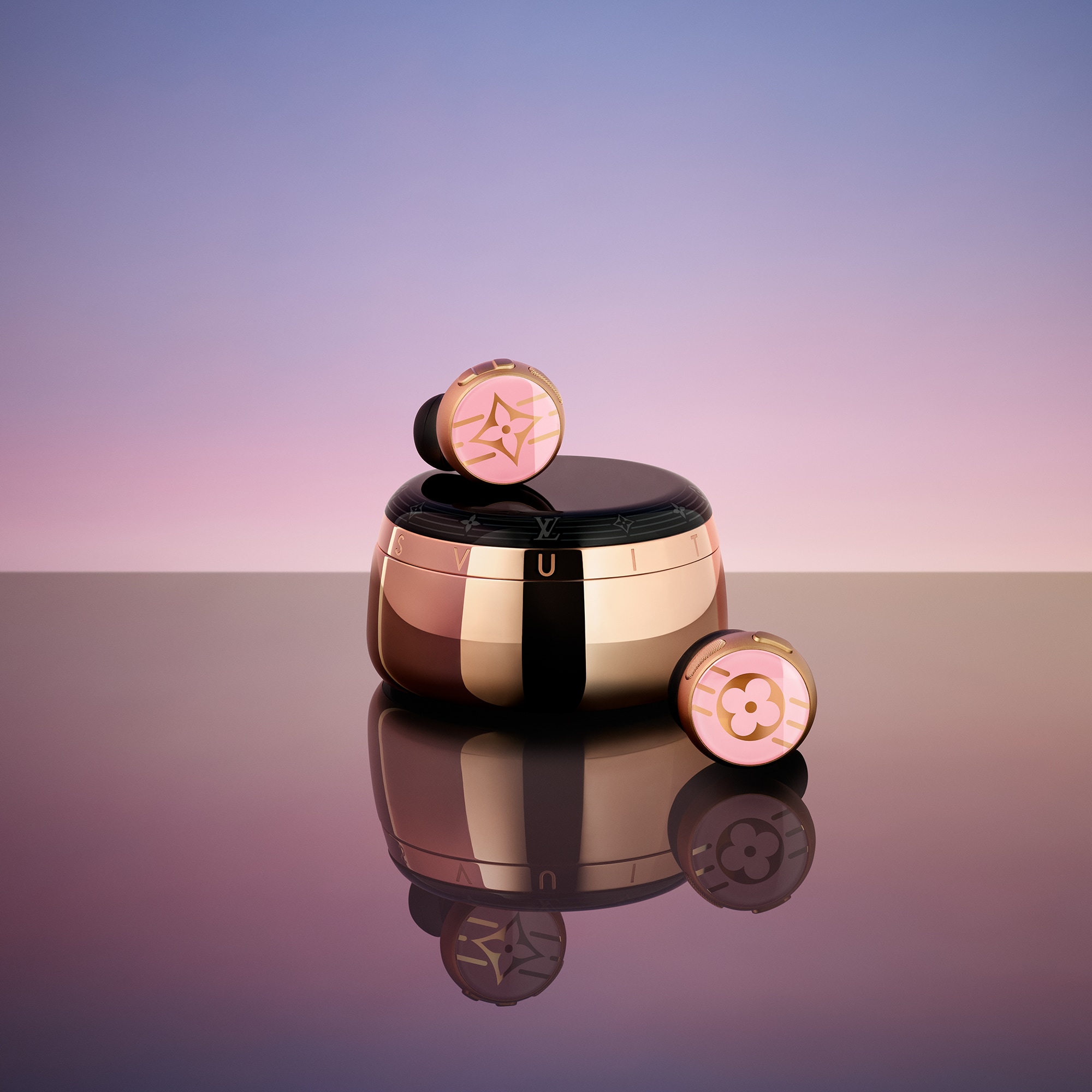 Louis Vuitton Horizon Light Up Earphones - Pink - High-Tech